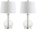 25 Glass LED Table Lamp MercurySilver/BrassGold Set of 2 G938