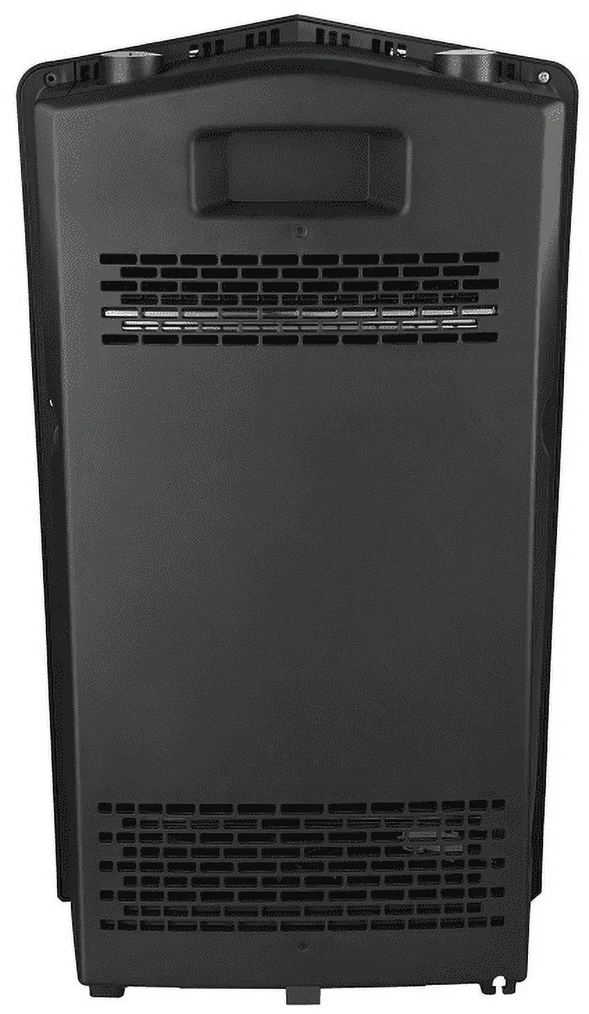 Black 1500W Quartz Electric Space Heater D686