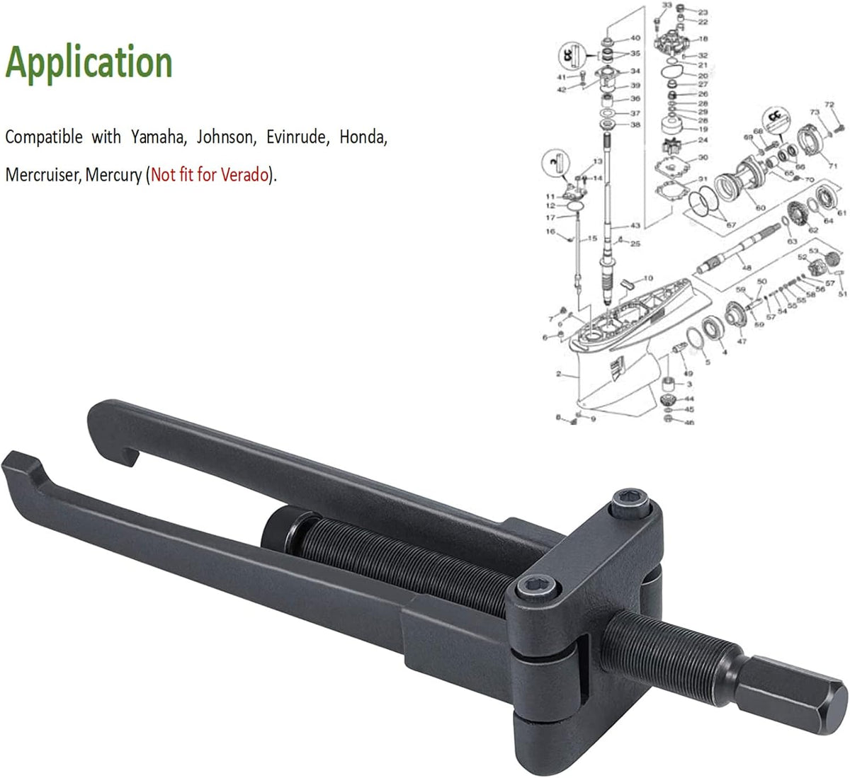 Lower Bearing Carrier Puller O8812