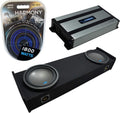 Alpine 12D2 Subwoofer Bundled with HA-A800.1 Mono 1600W Sub Box & FORDWK2X12 Q904438