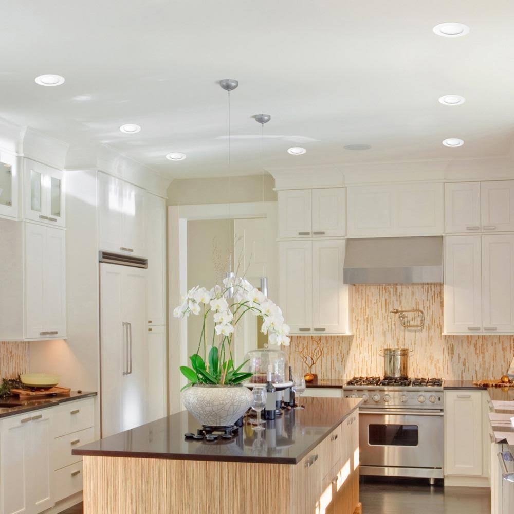 4 in. Selectable Canless Recessed Integrated LED Kit for Shallow Ceiling (4-Pac) L617