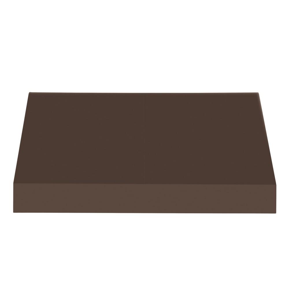 Brown Acrylic Fixed Awning H8297