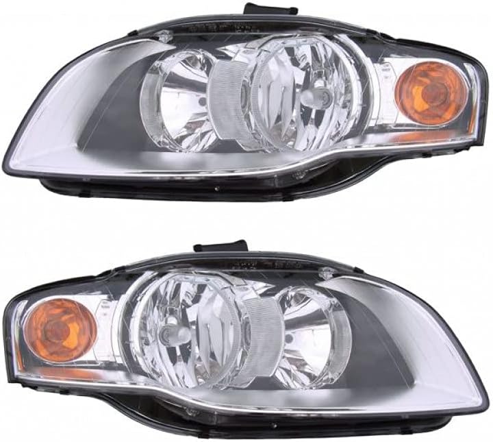 Passenger Side Headlight for Audi A4 2005 2006 2007 2008 E8691