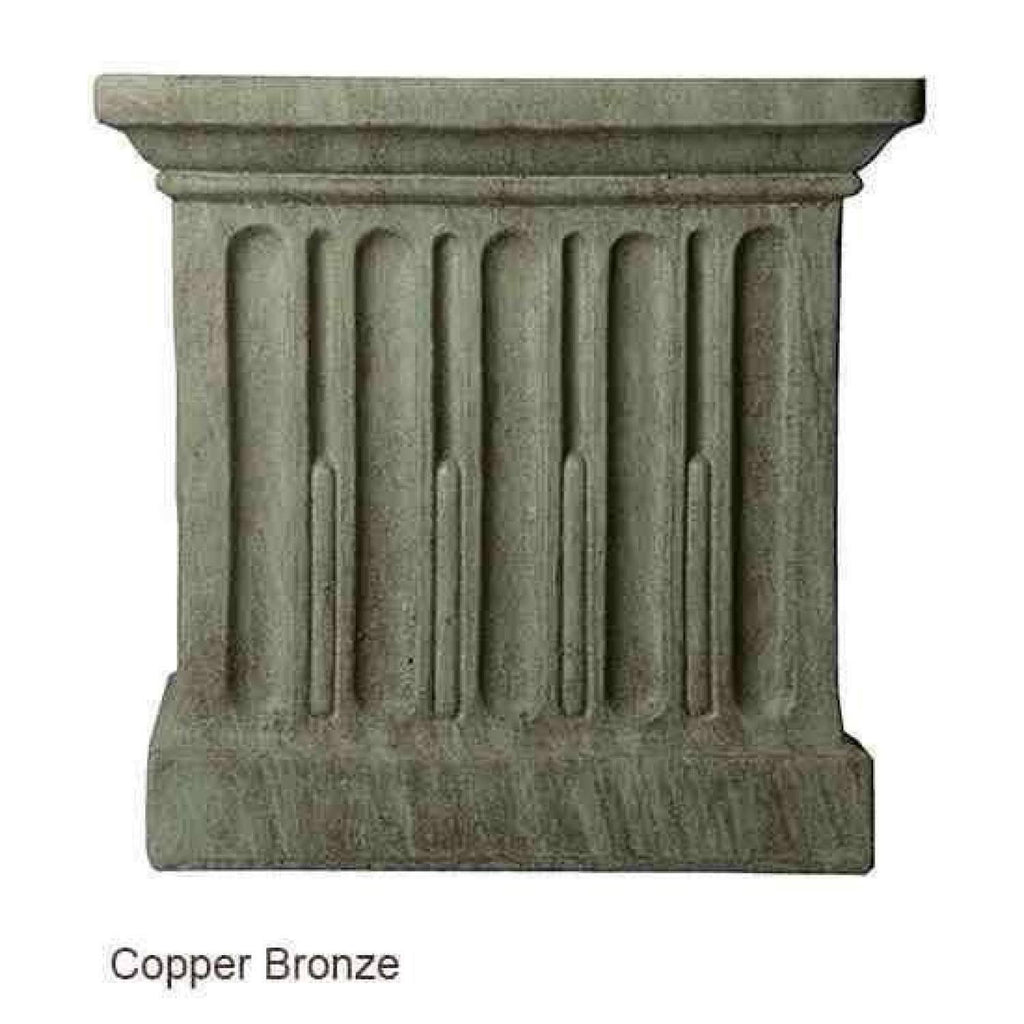 Grey Stone Tea Table Birdbath I6524