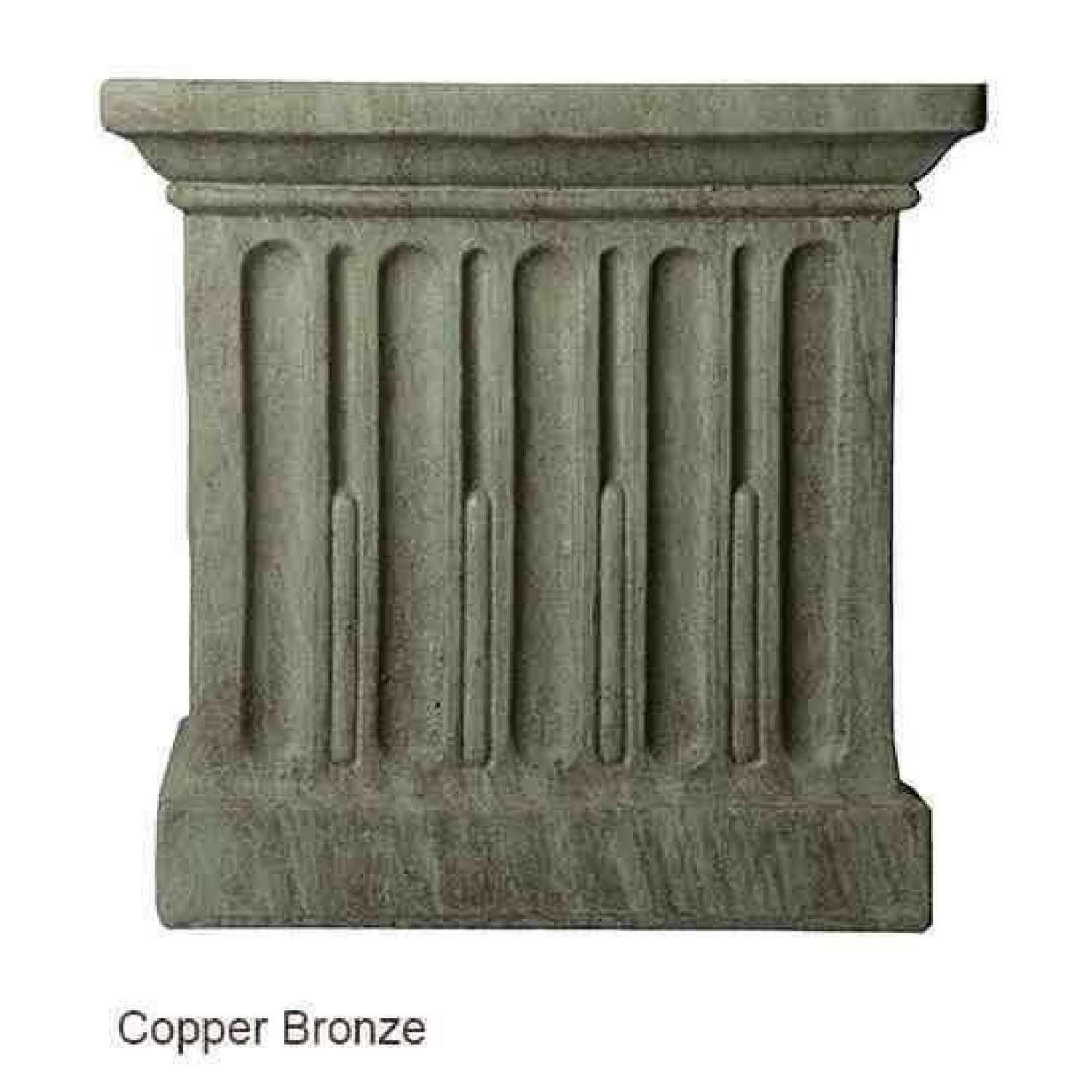 Grey Stone Tea Table Birdbath I6524
