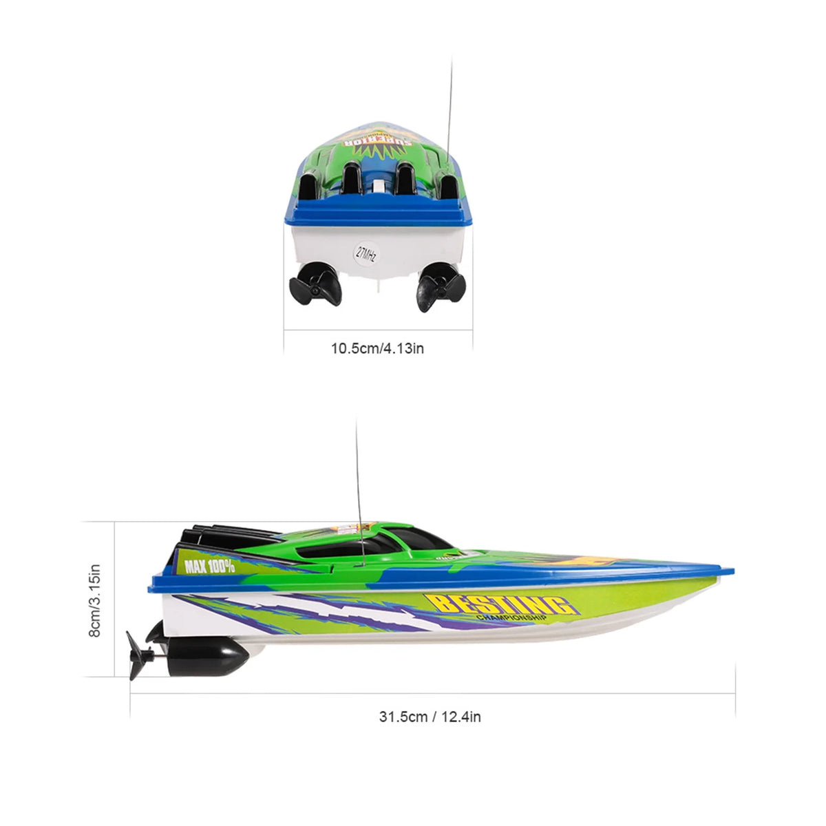 RC Boat Remote Toy R401162