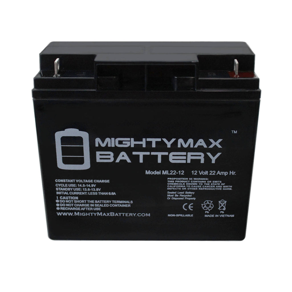 12V 22Ah SLA Battery 4 Pack S138045