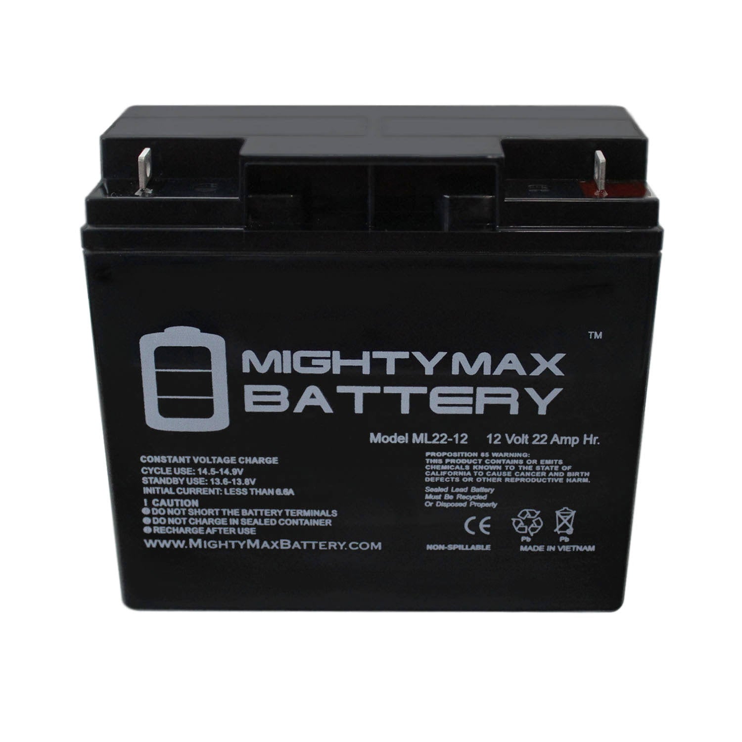 12V 22Ah SLA Battery 4 Pack S138045