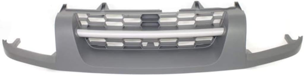 Textured Black Plastic Grille Assembly for Nissan Xterra 2002 2003 2004 XE Model P448