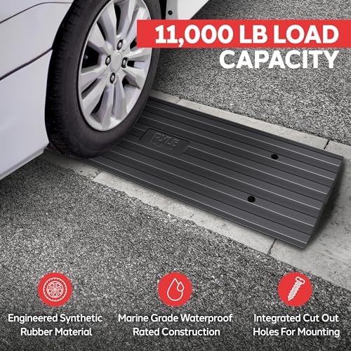 Heavy Duty Rubber Threshold Curb Ramp G60970