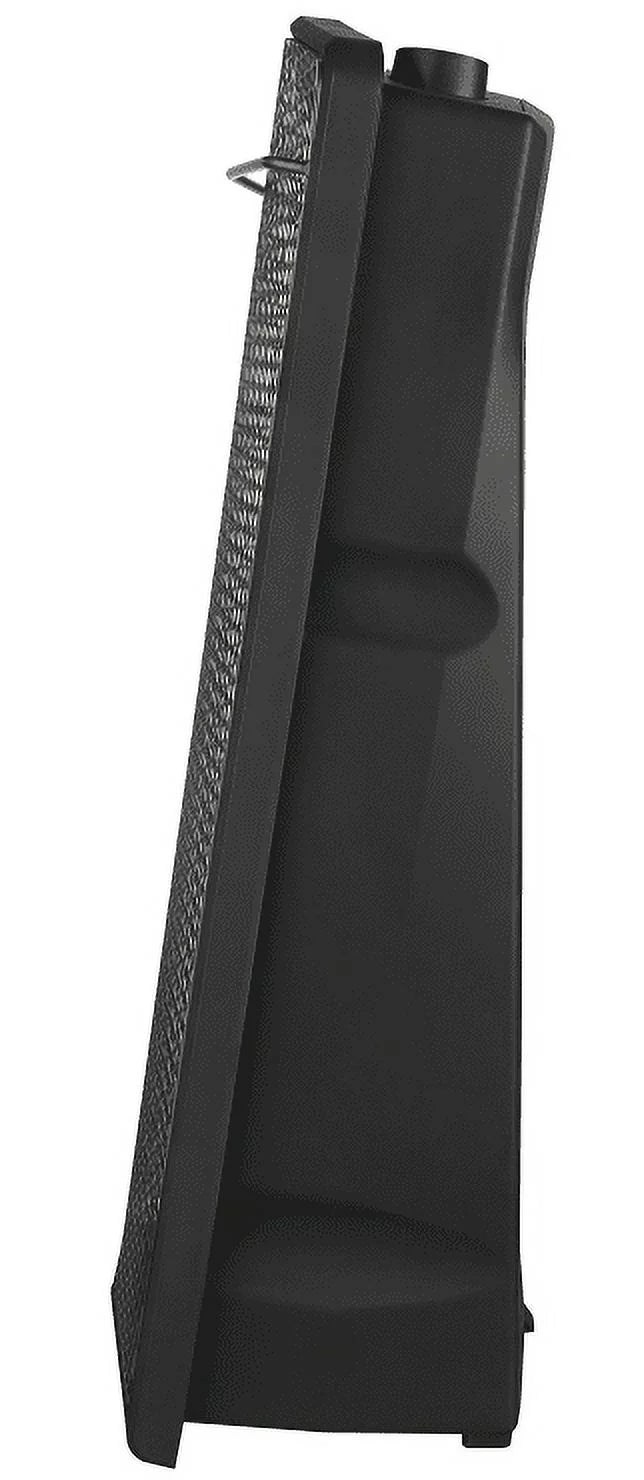 Black 1500W Quartz Electric Space Heater D686