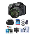 Black Pentax K-70 DSLR with 18-135mm WR Lens T27704