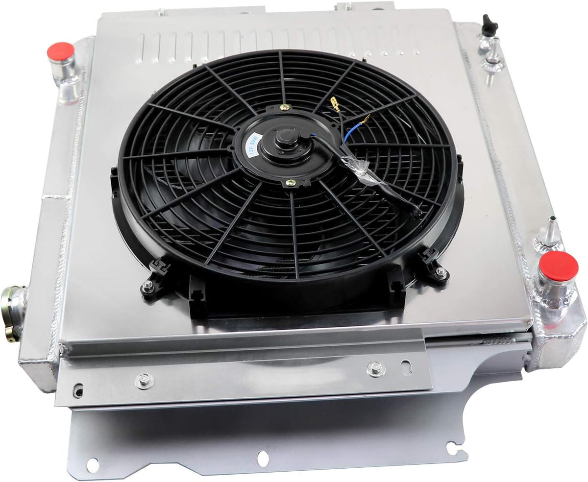3 Row All Aluminum Radiator with Shroud Fan and Thermostat T834923