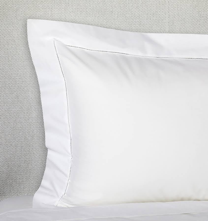 Ivory Percale Boudoir Sham L43205