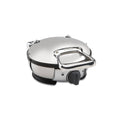 Stainless Steel Round Waffle Maker with 7 Browning F145