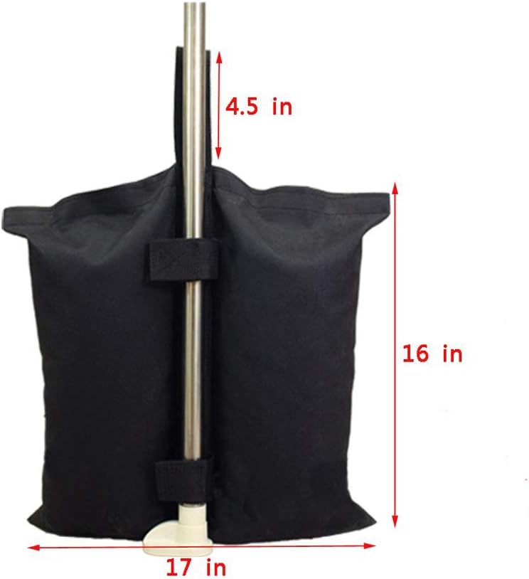 4 PCS Canopy Tent Weighted Feet Bag Sand Bag Y75857