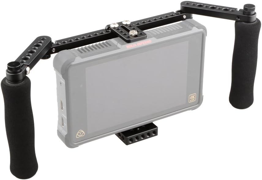 Monitor Cage with Adjustable Handles for 5 inch and 7 inch LCD Monitors N63967