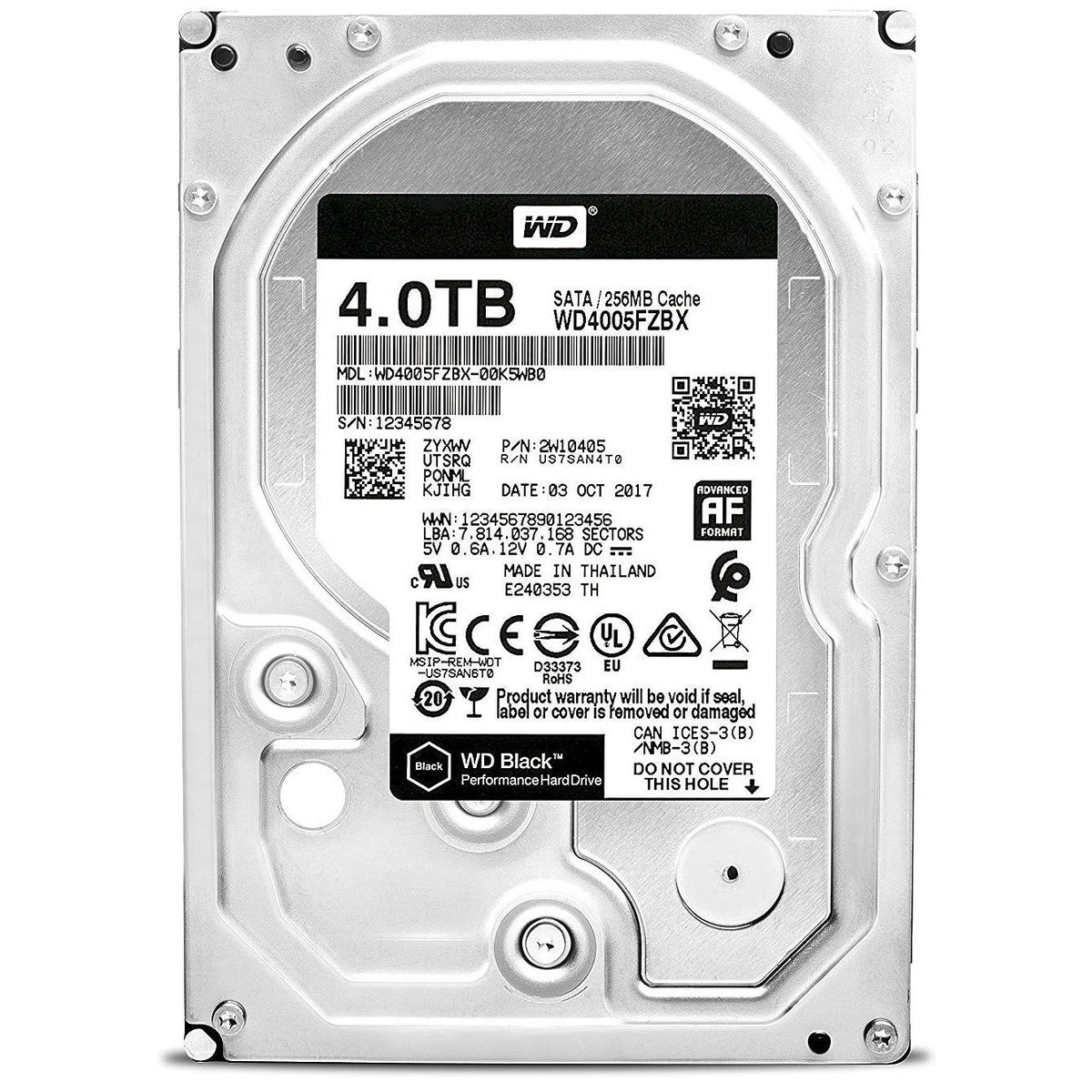 4 TB Internal HDD SATA 6Gb/s 7,200 rpm D420