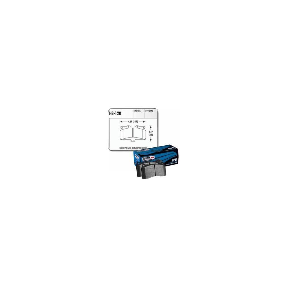 HPS Brake Pads Z160142