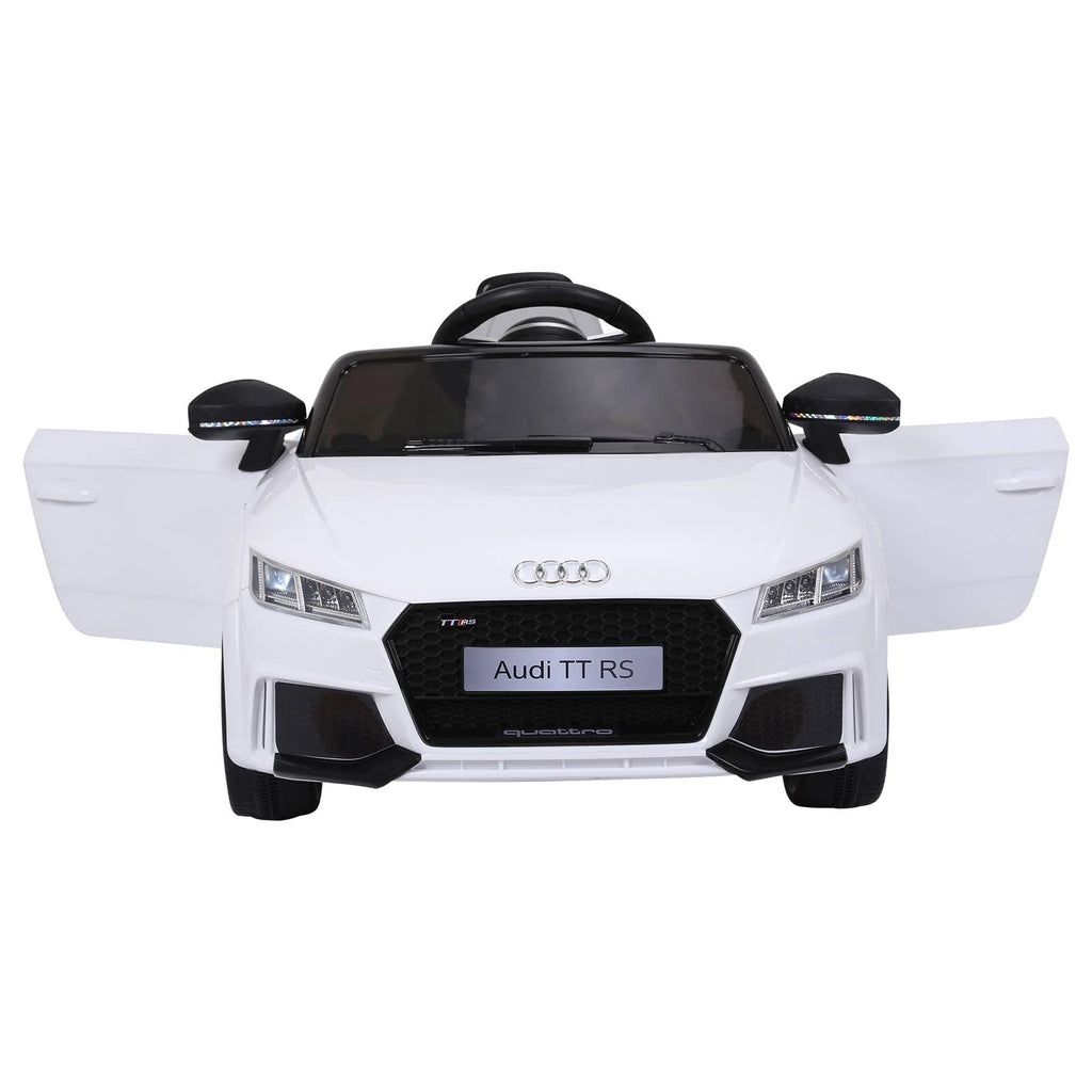 White 6V Electric Ride On Toy Car with Remote Control M689068