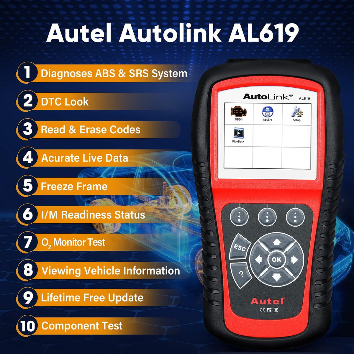 OBD2 Scanner D883