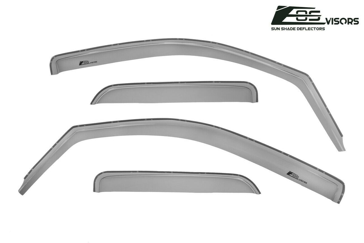 Smoke Tinted In-Channel Window Deflectors Rain Guards M114