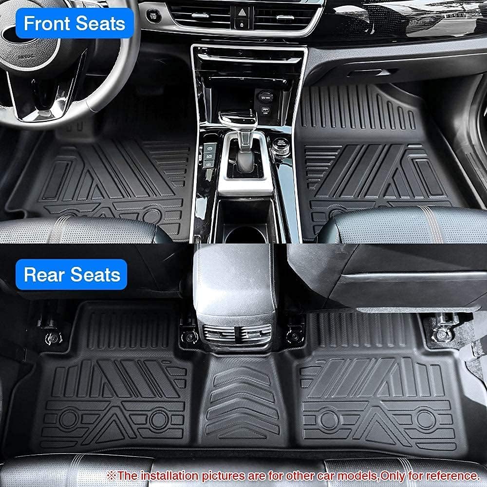 All-Weather Rubber Car Floor Mats W51961