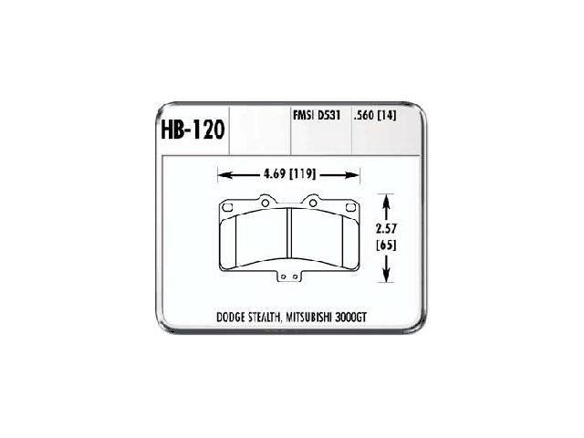 HPS Brake Pads Z160142