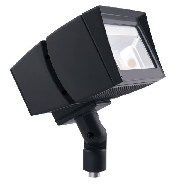 Warm LED Bronze Flood Light H223