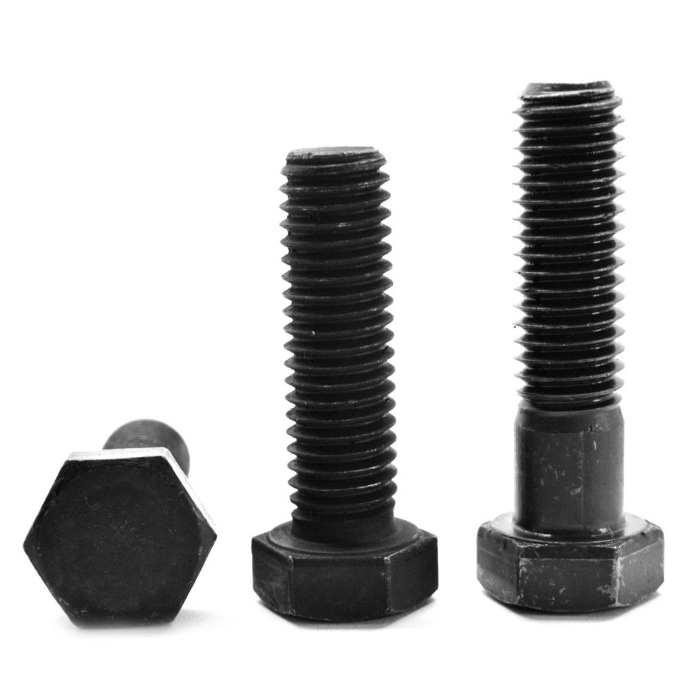 3/8x22-16 x 1x22 Coarse Thread Grade 5 Hex Cap Screw Black Oxide Pk 450 A219457