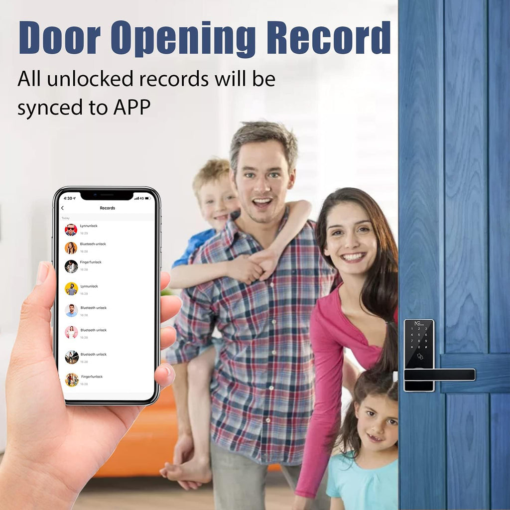 Smart Lock with WiFi Keyless Entry Digital Keypad X7565