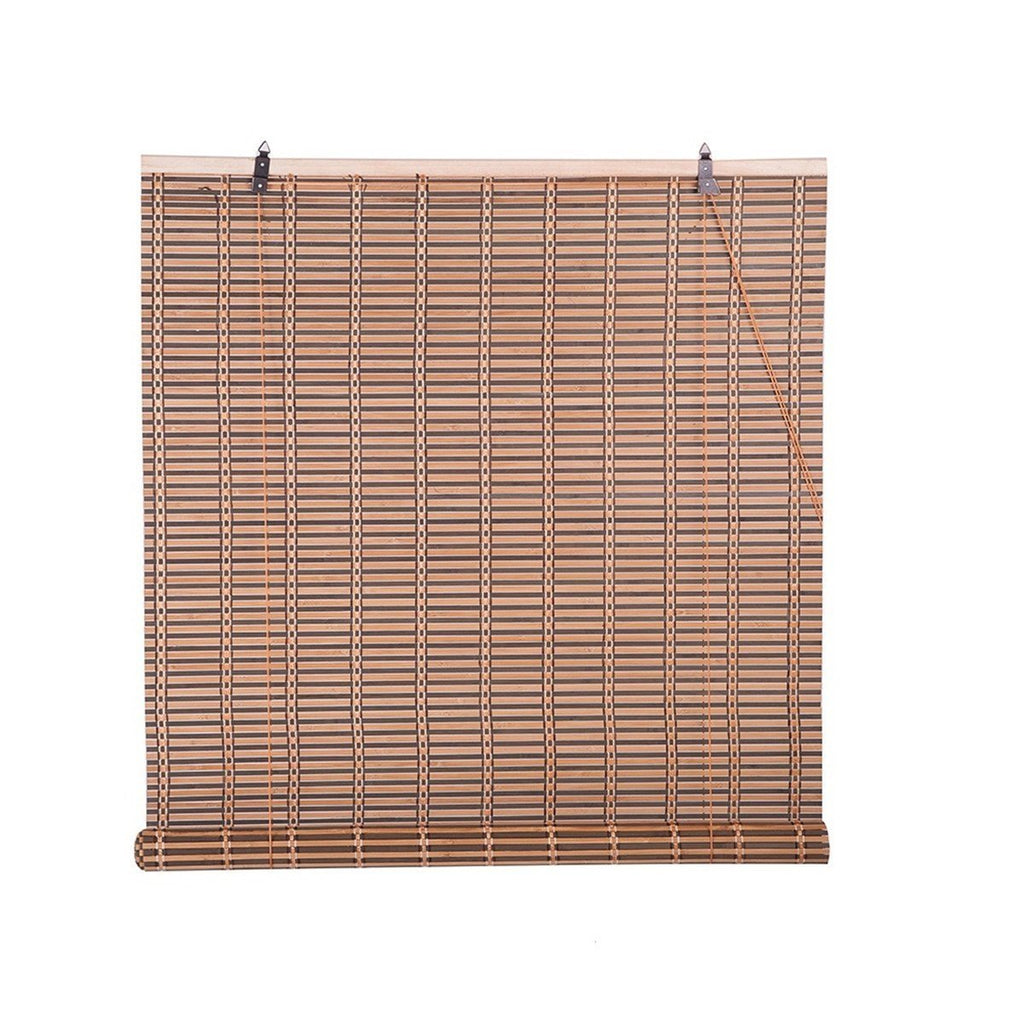 Bamboo Roll Up Window Blind Roman Shade W24" X H72" J143611