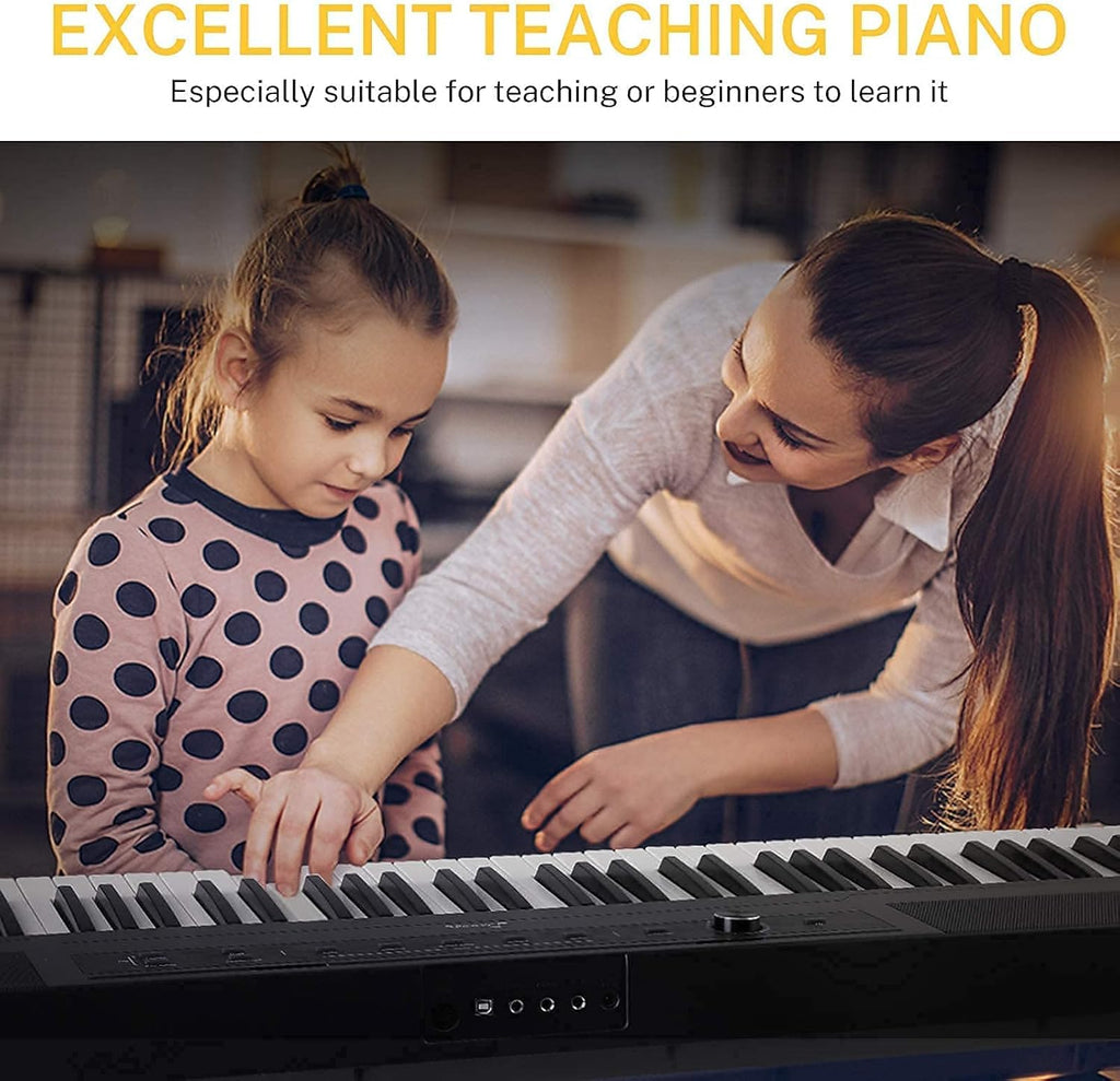 88 Key Digital Piano Keyboard with Sustain Pedal Y251