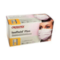 Pink Fluid Resistant Earloop Face Masks 50/Bx O66595