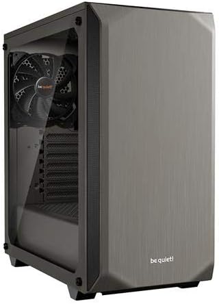 White Mid Tower ATX Case with Tempered Glass Window K5938