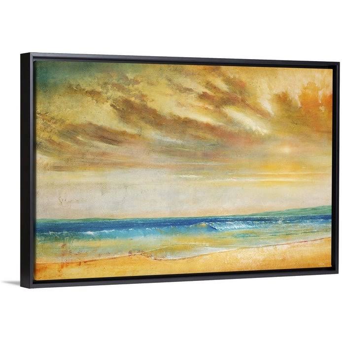 Black Float Frame Canvas Art - 24 x 16 O279729
