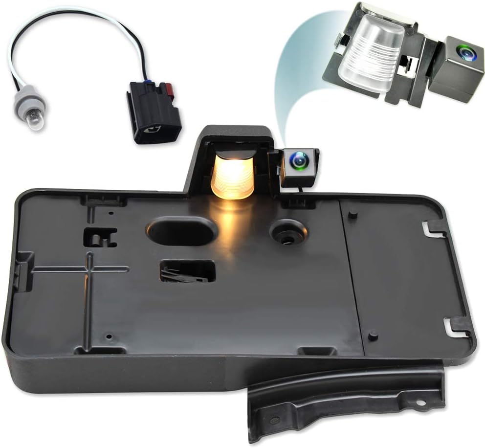 Rear View Reverse Camera License Plate Holder Frame Bracket for Jeep Wrangler JK Unlimited R249