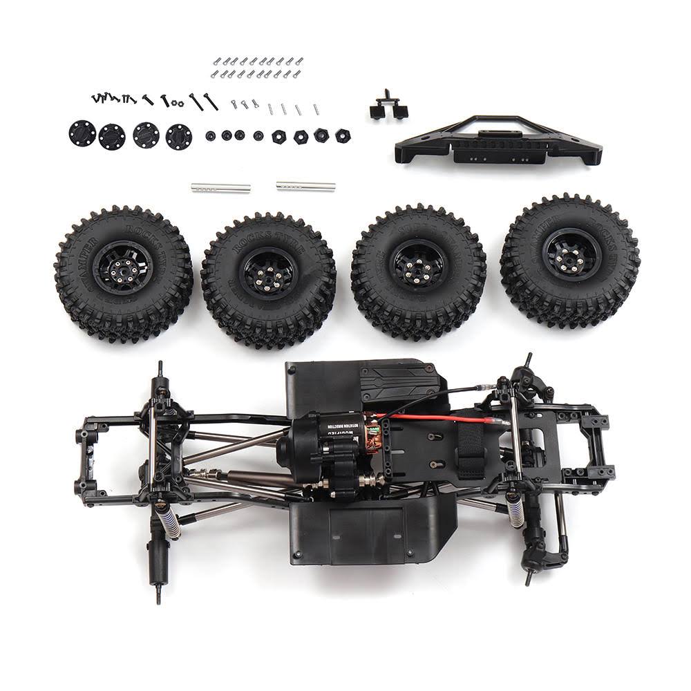 Metal Frame Chassis for Scx10ii 1/10 RC Car with 540 Motor V47993