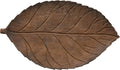 Hand-Carved Mango Wood Leaf Tray Z379944