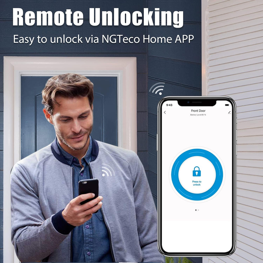 Smart Lock with WiFi Keyless Entry Digital Keypad X7565