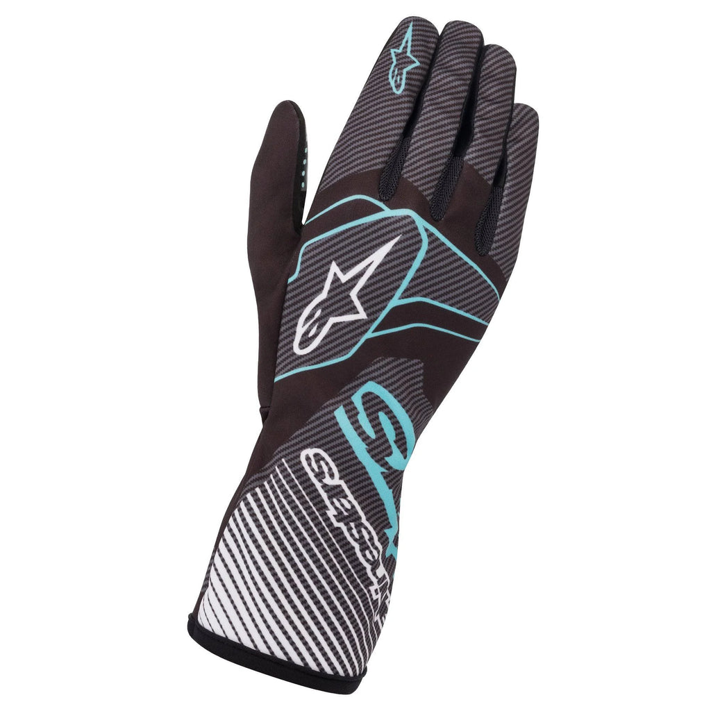 Carbon Gloves Black/Green Lime F6649
