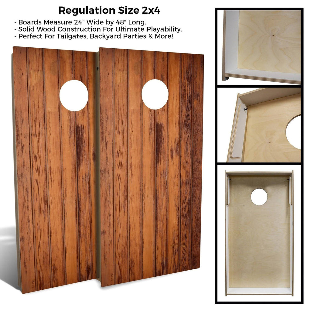 Cornhole Set 2x4 Boards Z886