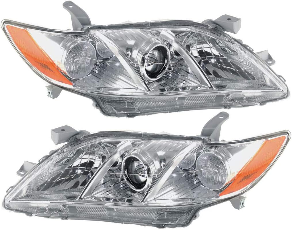2007-2009 Toyota Camry Headlight Driver Side Assembly Unit O963