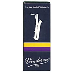 Baritone Saxophone Reeds Strength 2, 5-Pack I348
