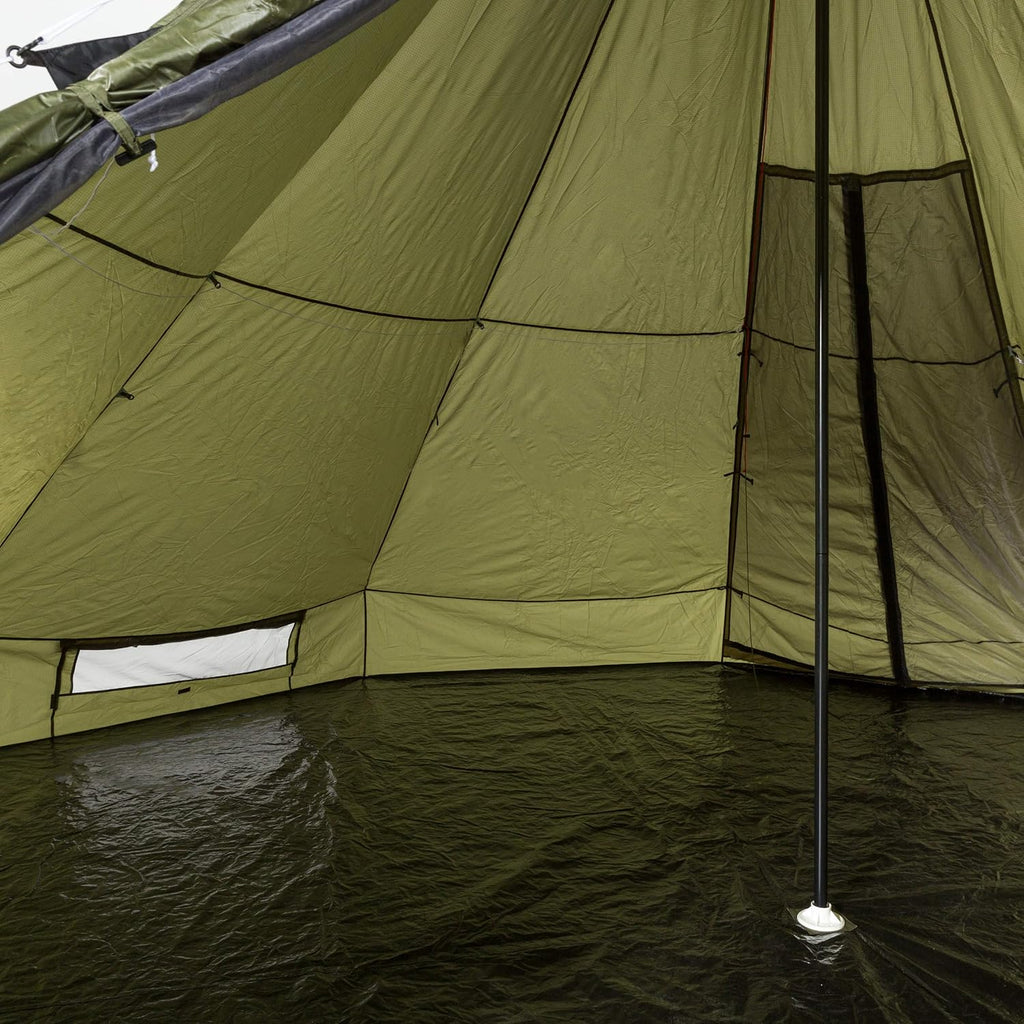 12 Person Teepee Camping Tent with Vented Roof Z864