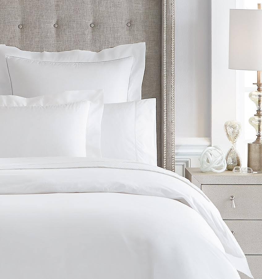 Ivory Percale Boudoir Sham L43205
