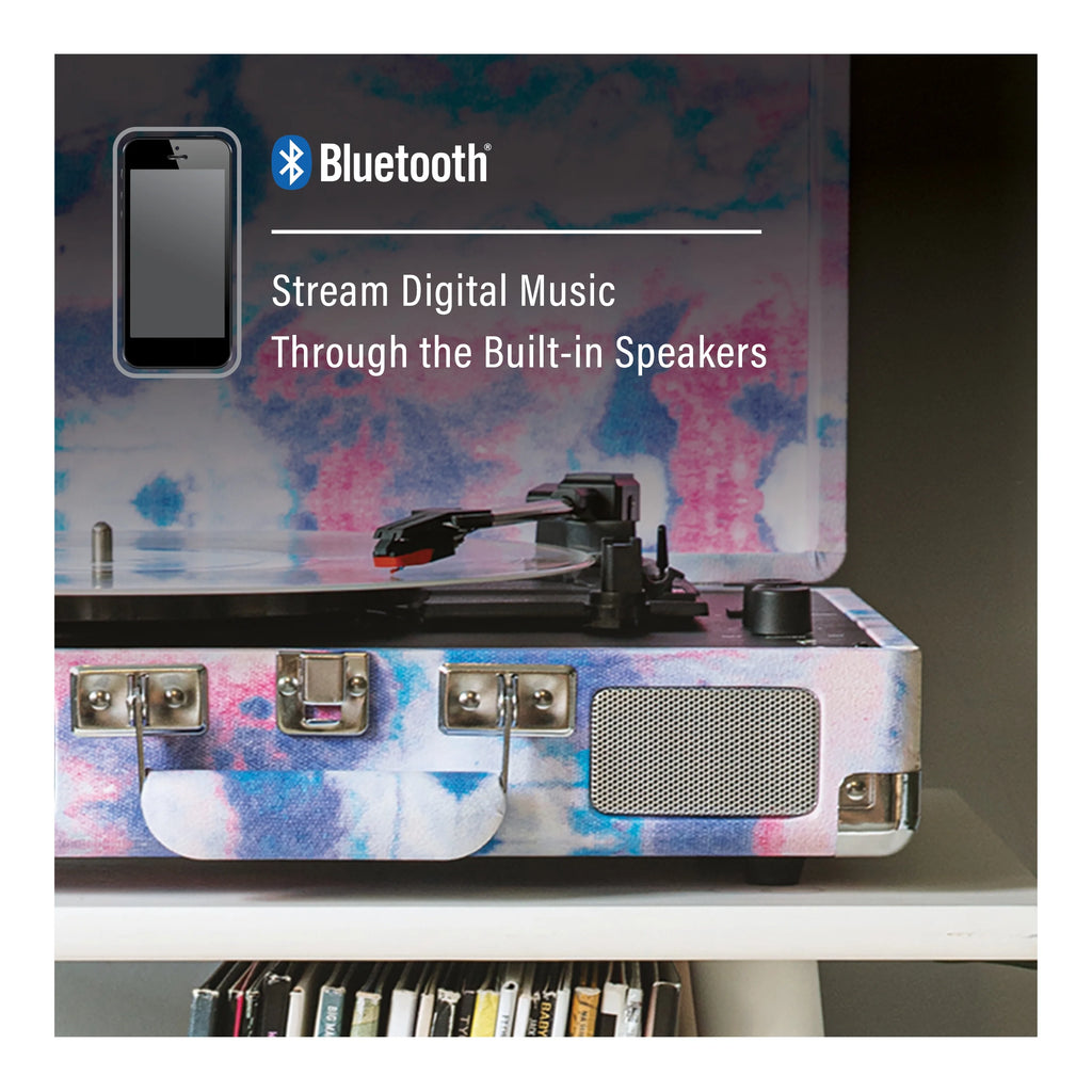 Vinyl Record Player with Bluetooth Speakers H87906