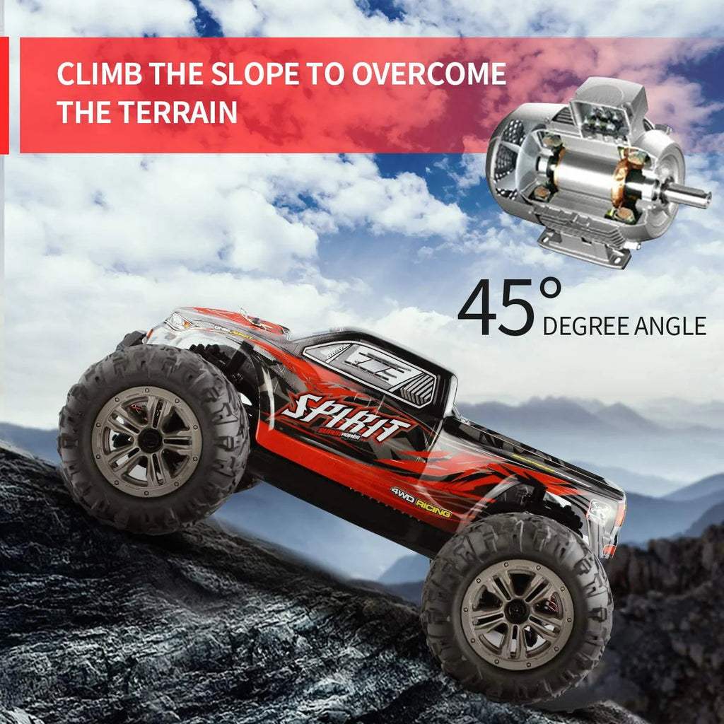 1:16 Scale 4WD Electric Off-Road RC Monster Trucks with 2 Batteries G196