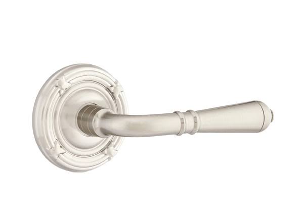 Satin Nickel Privacy Lever Set H45821