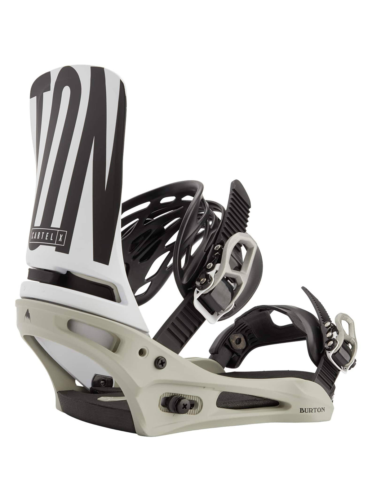 Burton Cartel x Re:Flex Snowboard Binding Team Gray, M G3987